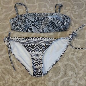 OP Monochrome Snakeskin Bikini